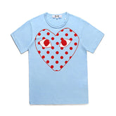 CDG Be Kind T Shirt Short Sleeve T-shirt round Neck Cotton